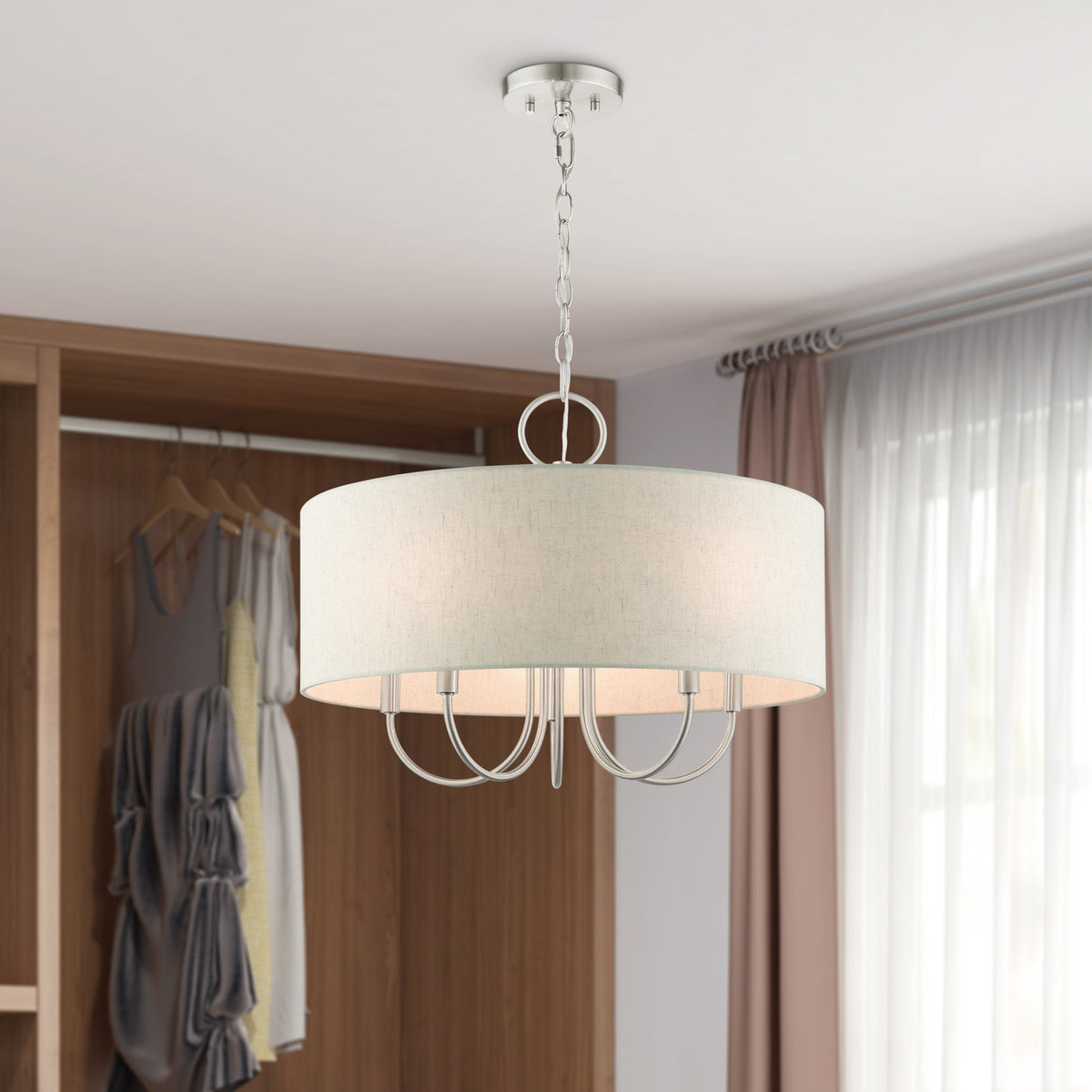 Raymond Drum Chandelier