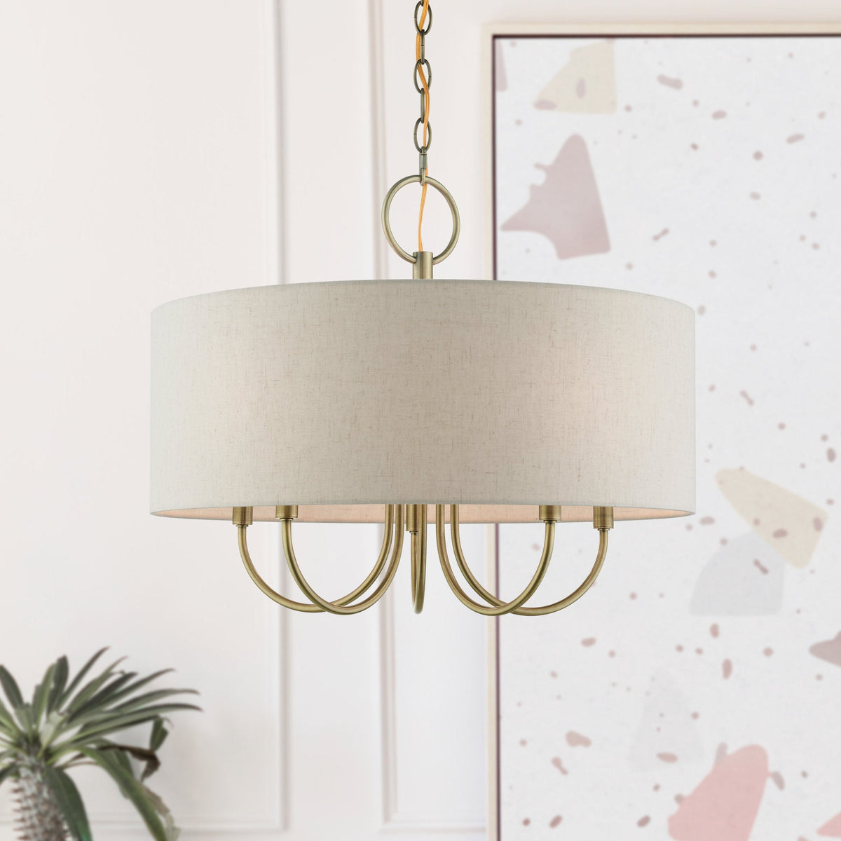 Raymond Drum Chandelier