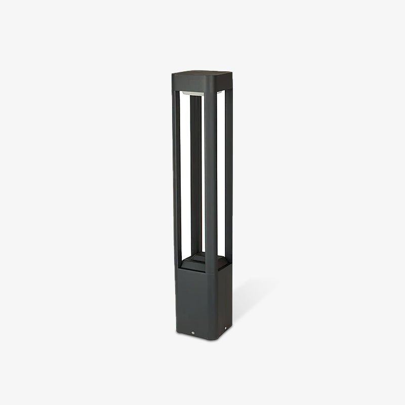 Rectangular Column Garden Outdoor Light - view 30