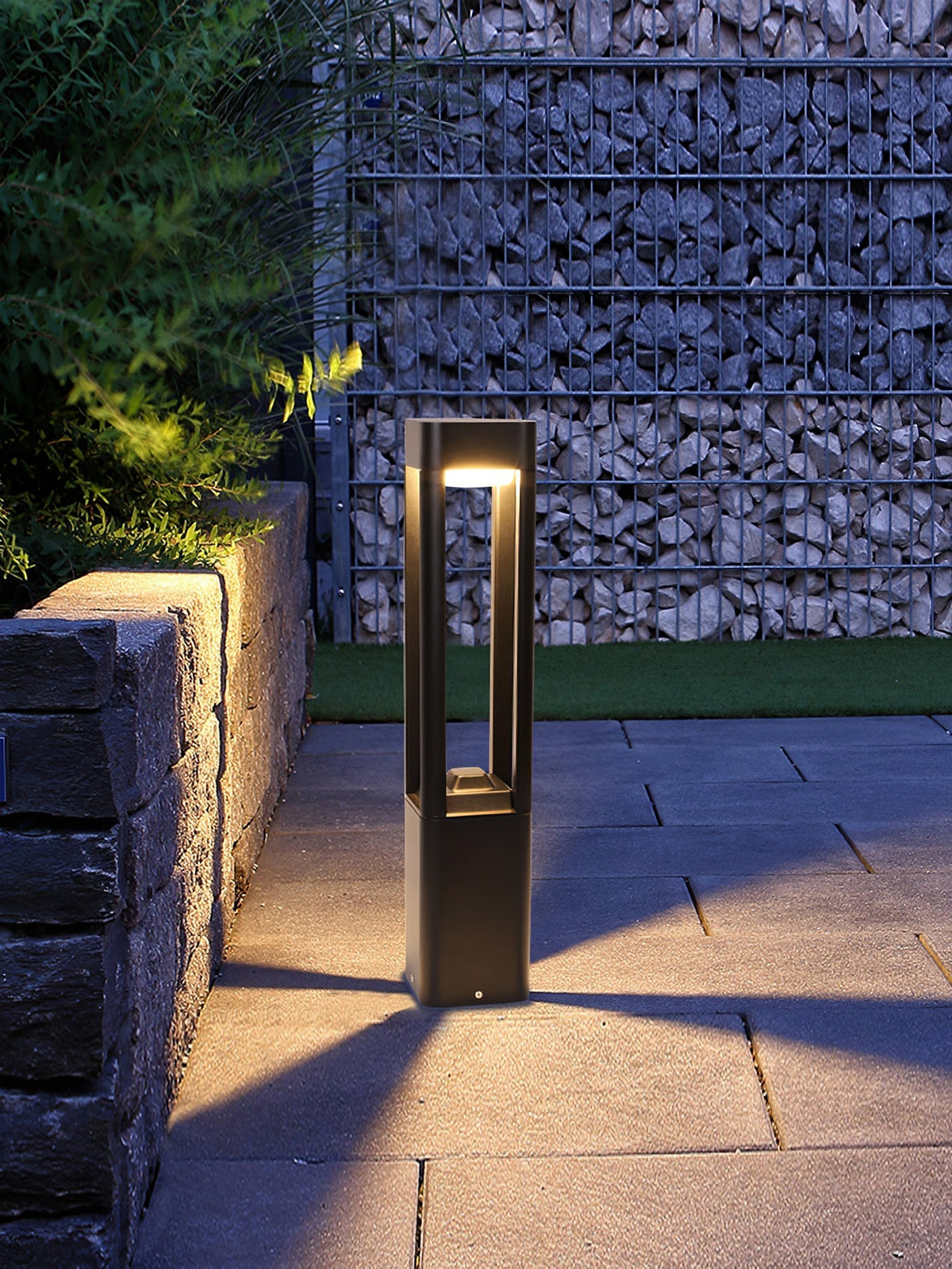 Rectangular Column Garden Outdoor Light - view 20