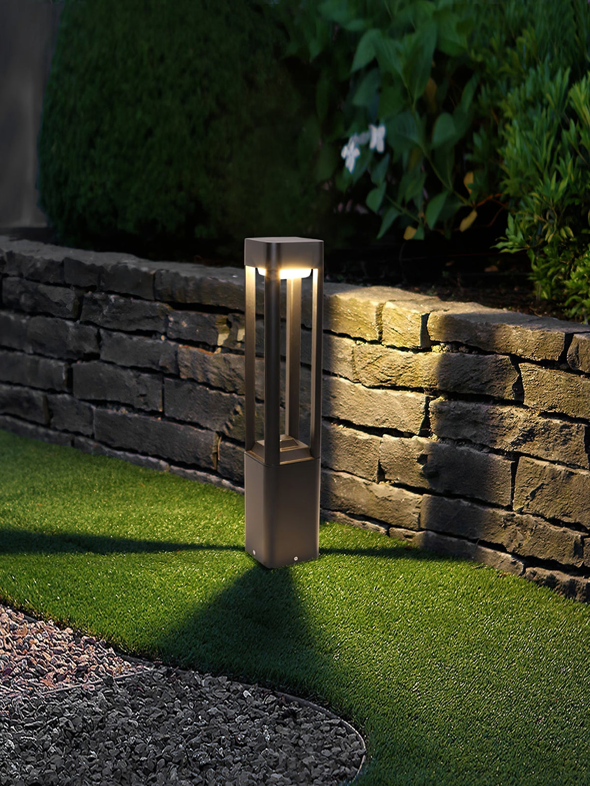 Rectangular Column Garden Outdoor Light - view 21