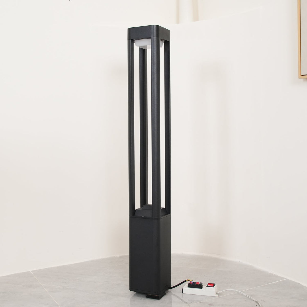 Rectangular Column Garden Outdoor Light - view 7