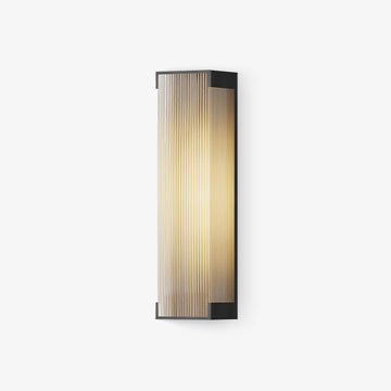 Rectangular Solar Outdoor Wall Light