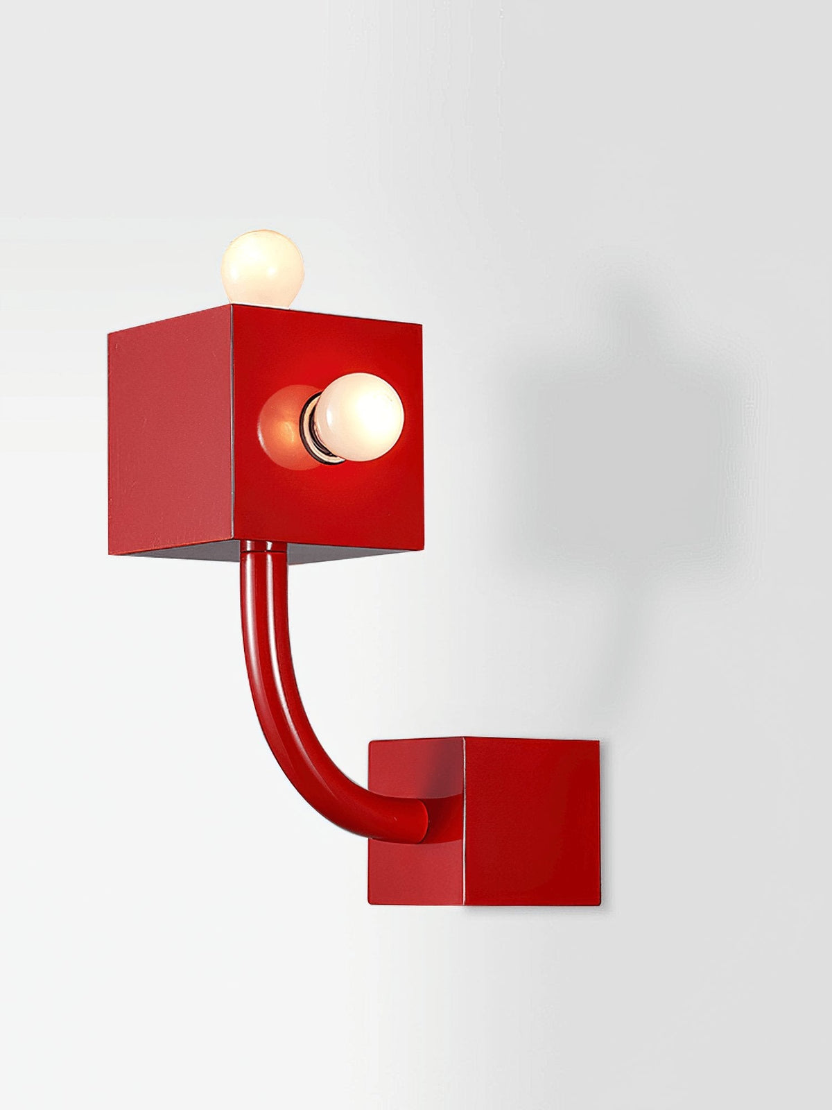 Red Cube Wall Lamp - view 8