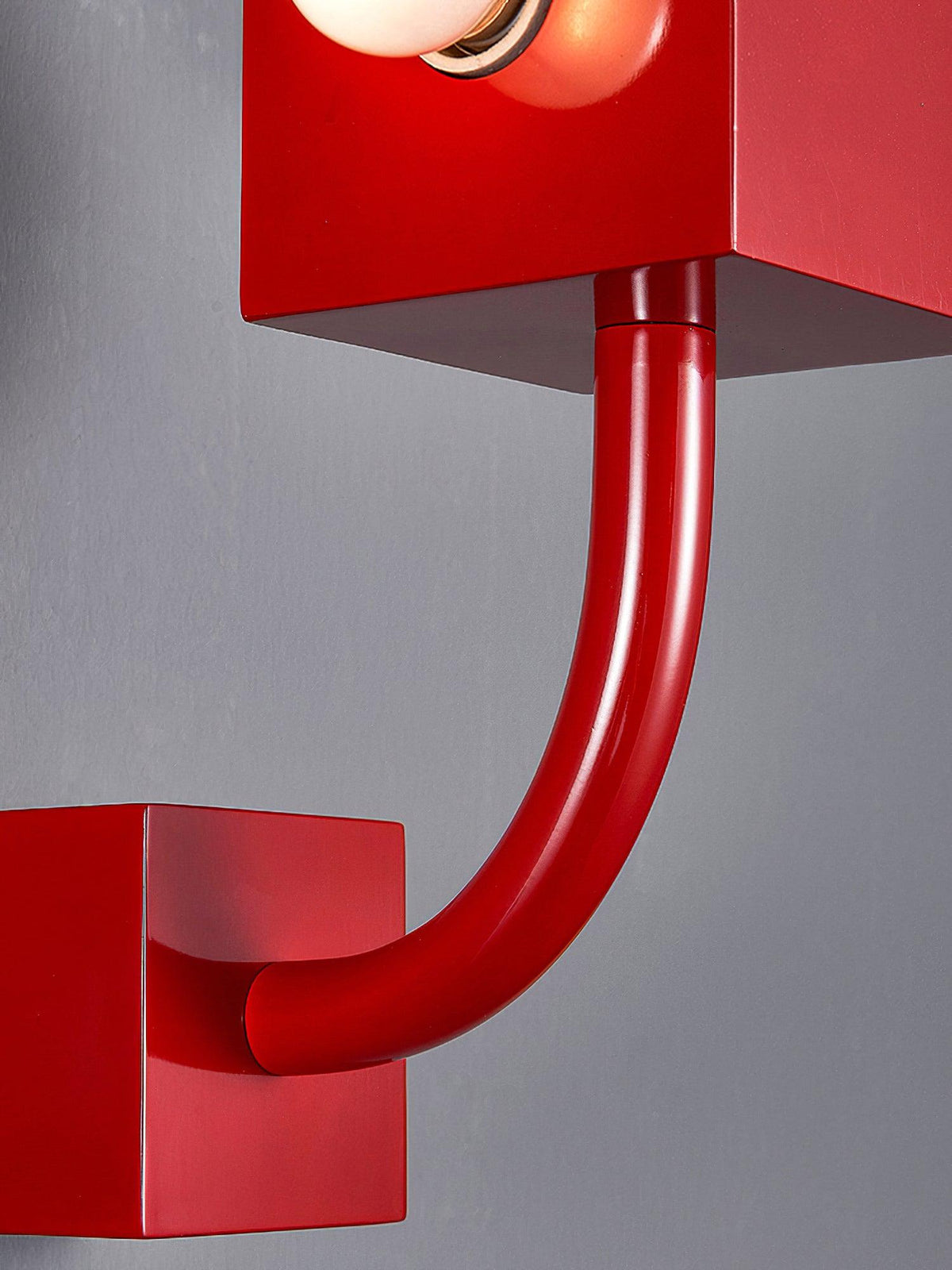 Red Cube Wall Lamp - view 16