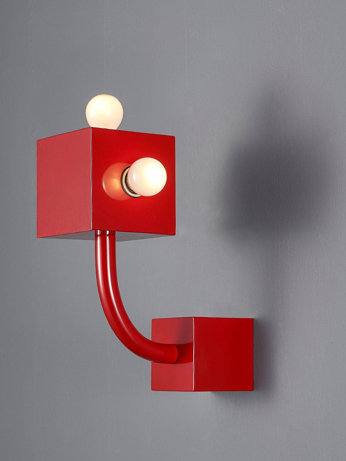 Red Cube Wall Lamp - view 11