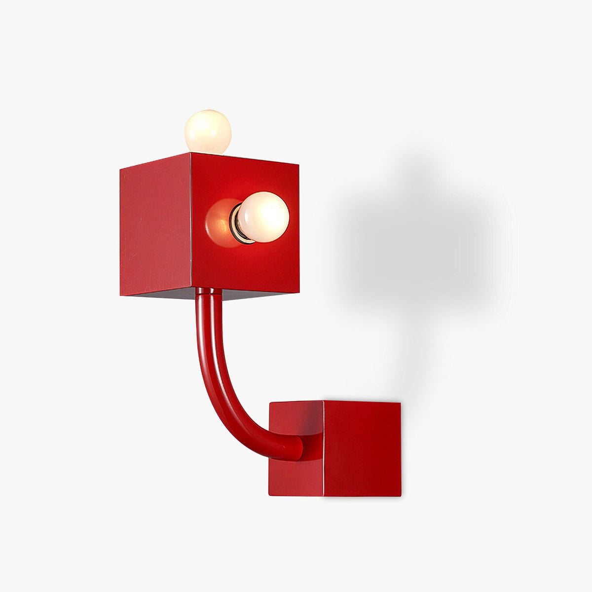 Red Cube Wall Lamp - view 17