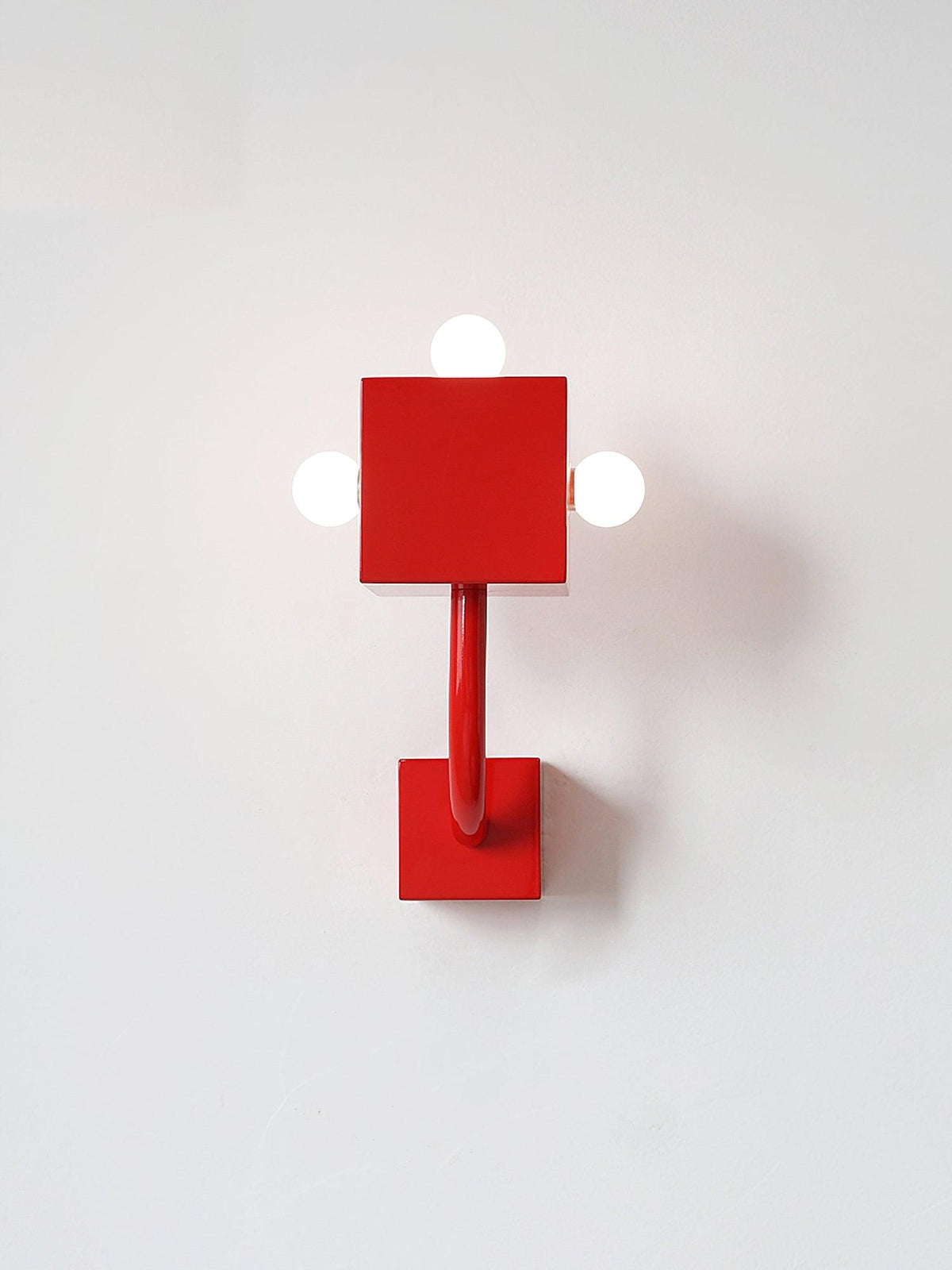 Red Cube Wall Lamp - view 10