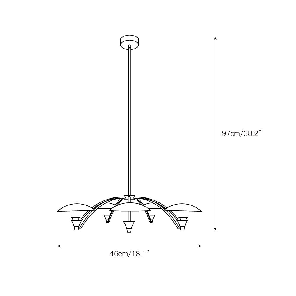 Redding Chandelier - view 4