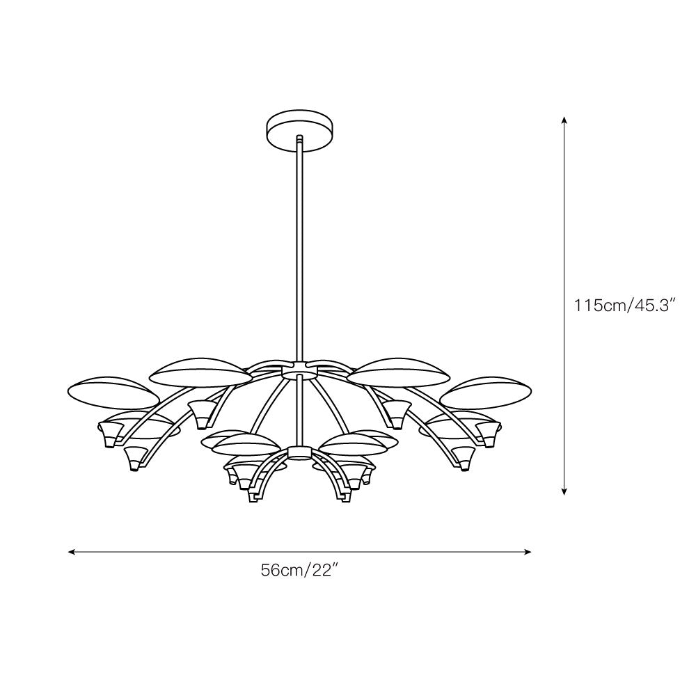 Redding Chandelier - view 6