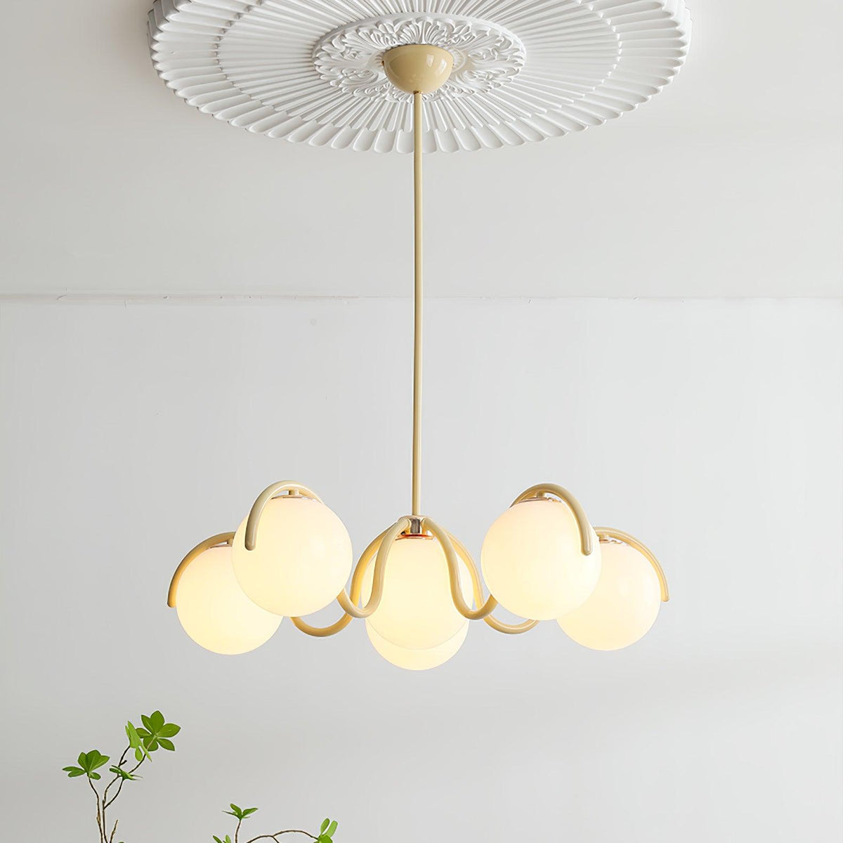 Reedway Curve Linear Chandelier - view 11