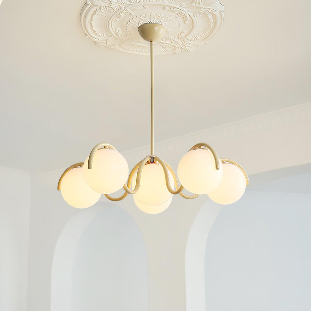 Reedway Curve Linear Chandelier - view 2