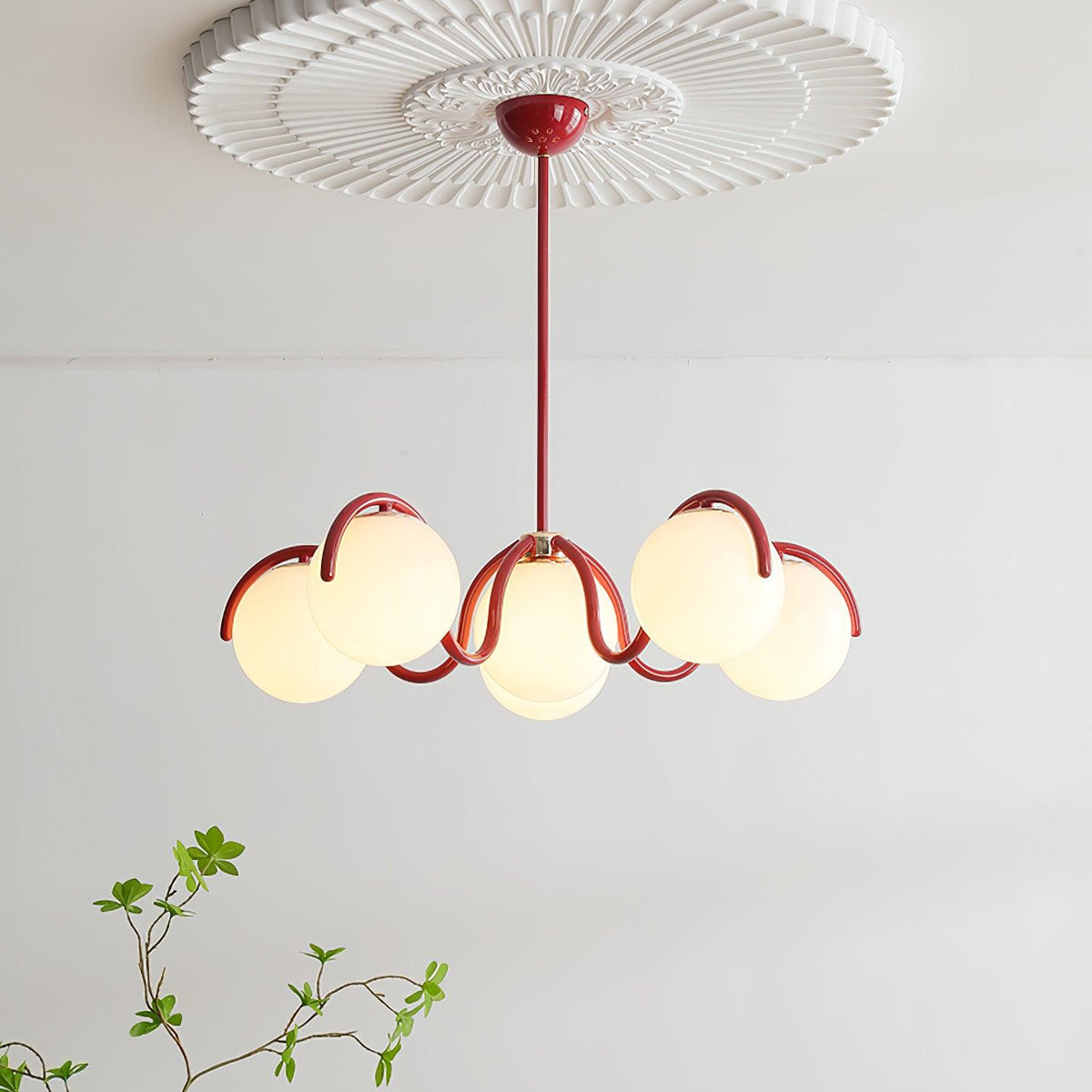 Reedway Curve Linear Chandelier - view 3
