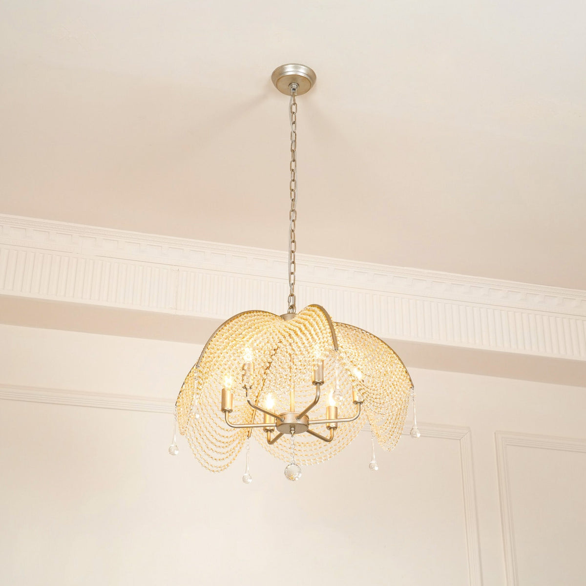 Regency Style Beads Chandelier - view 15