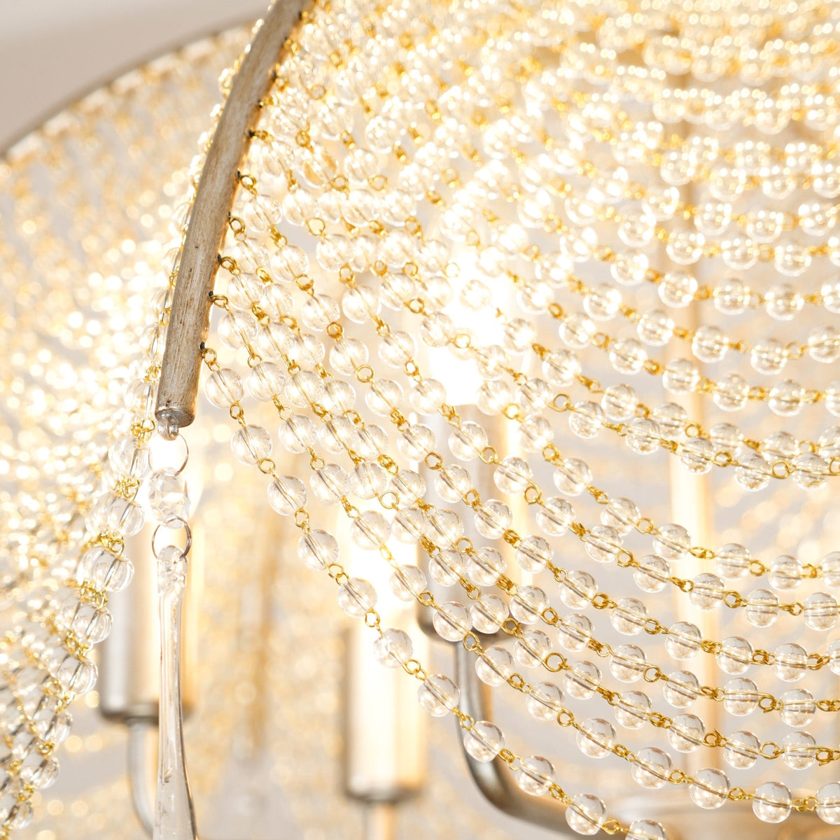 Regency Style Beads Chandelier - view 26