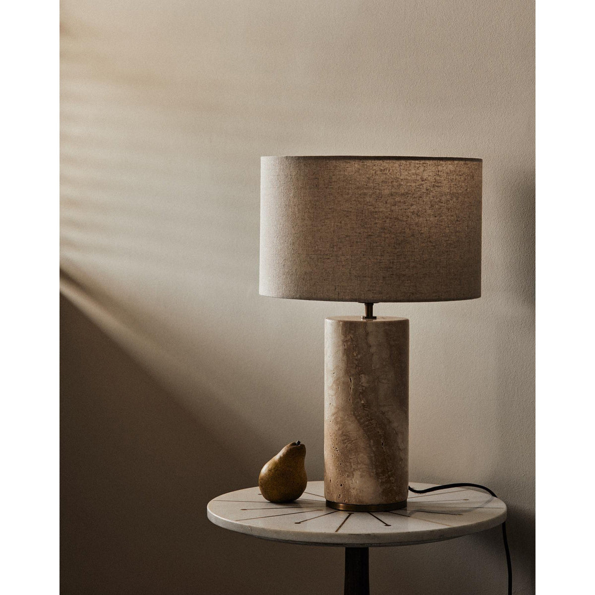 Remi Stone Table Lamp - view 10