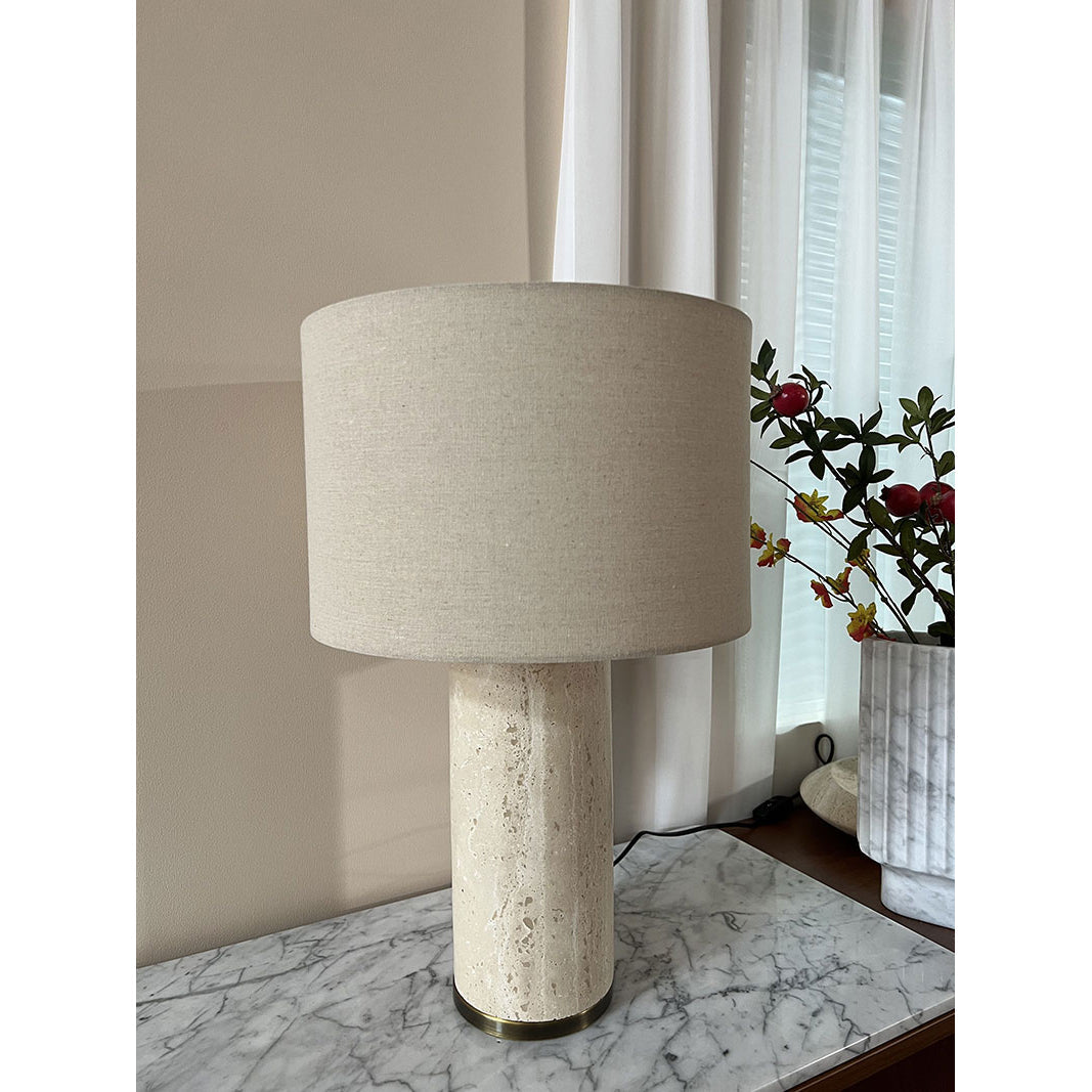Remi Stone Table Lamp - view 14