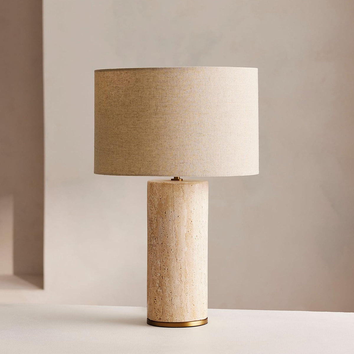 Remi Stone Table Lamp - view 7