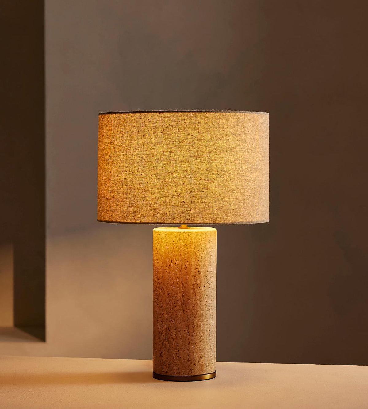 Remi Stone Table Lamp - view 8