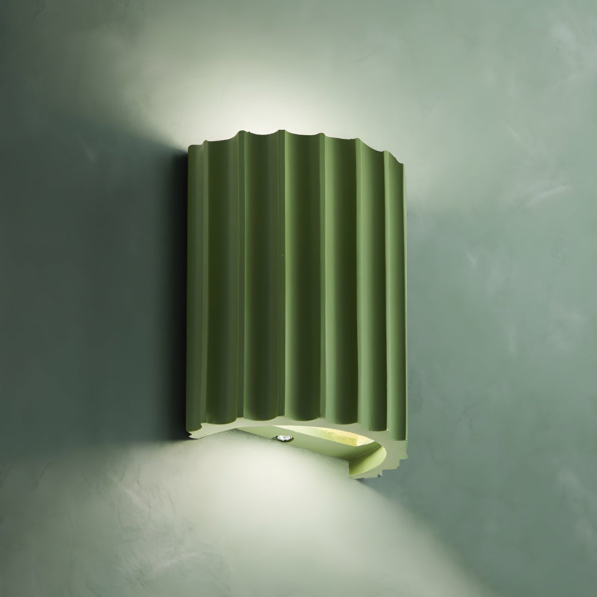 Resin Ribbed Wall Lamp - view 14