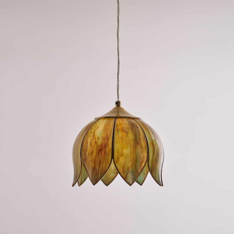 Retro Lotus Pendant Lamp