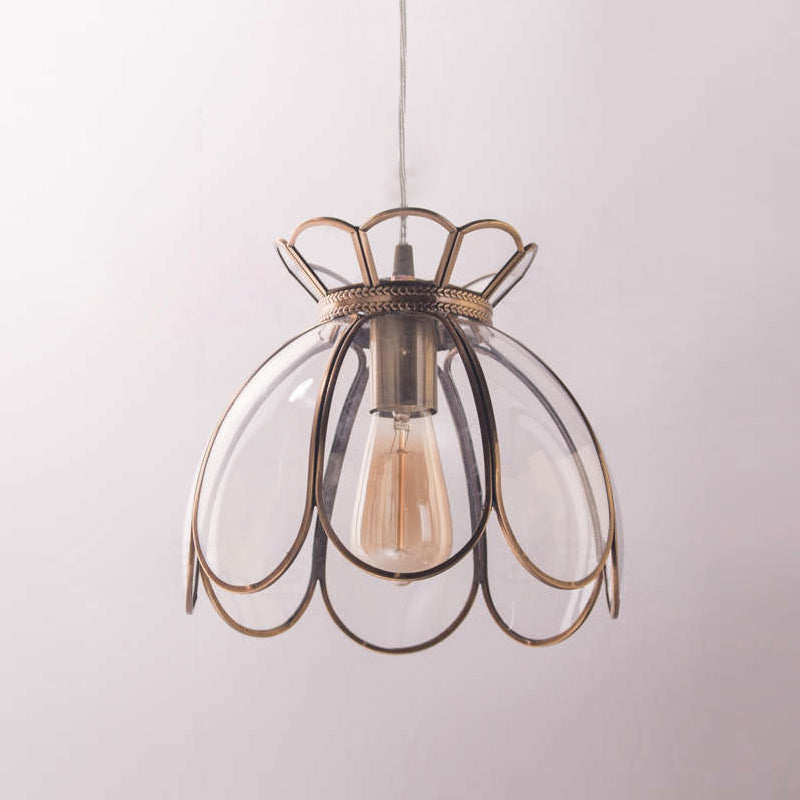 Retro Lotus Pendant Lamp