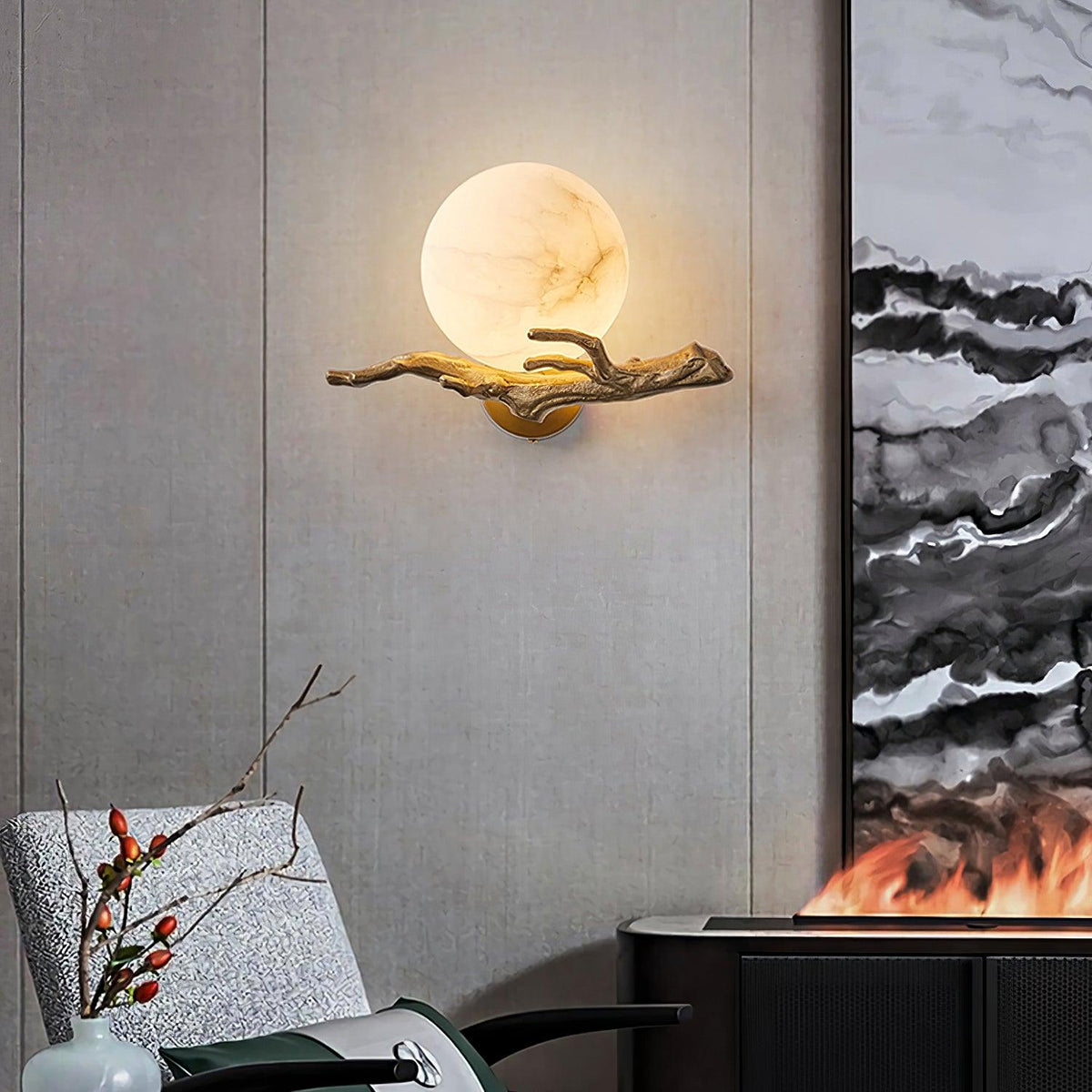 Retro Twigs Wall Lamp - view 4