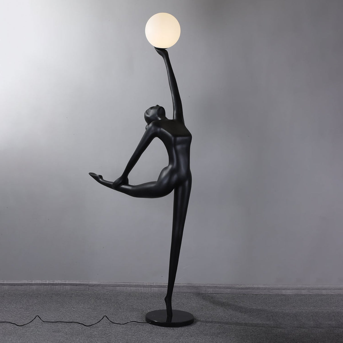 Rhythmic Gymnast Sculpture Floor Lamp - view 4