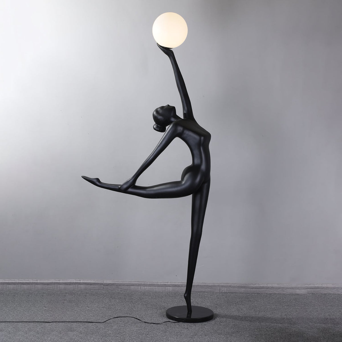 Rhythmic Gymnast Sculpture Floor Lamp - view 6