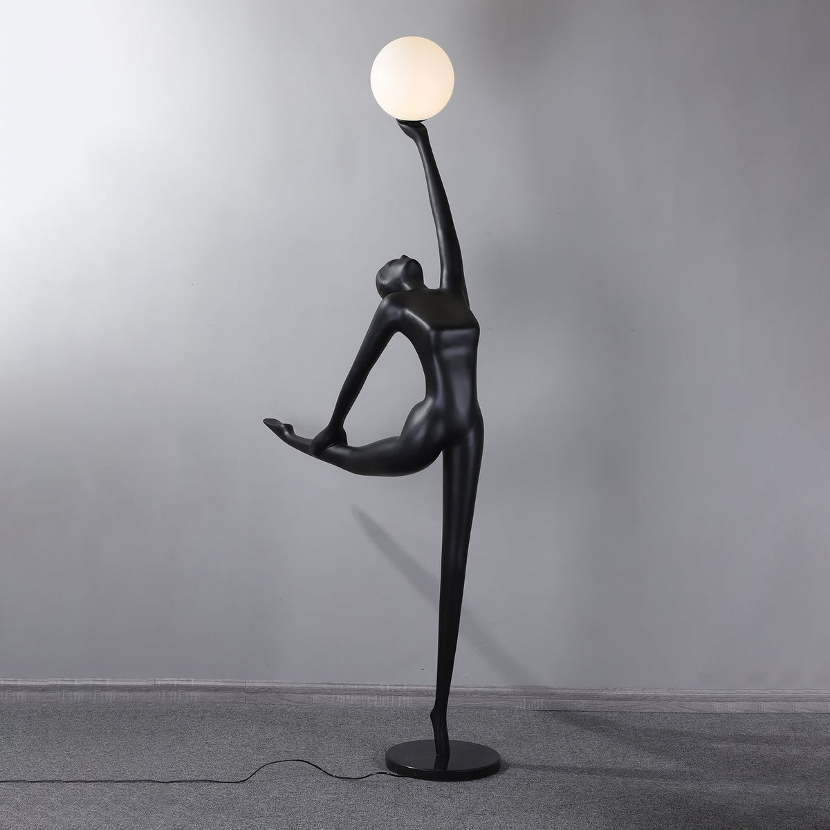 Rhythmic Gymnast Sculpture Floor Lamp - view 7