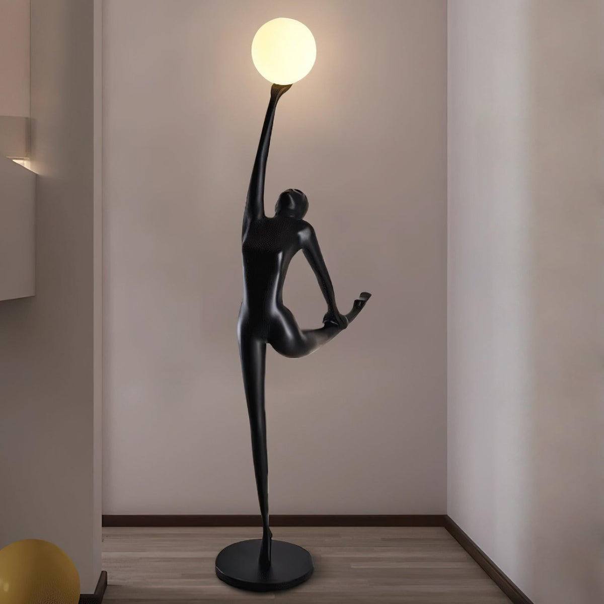 Rhythmic Gymnast Sculpture Floor Lamp - view 22