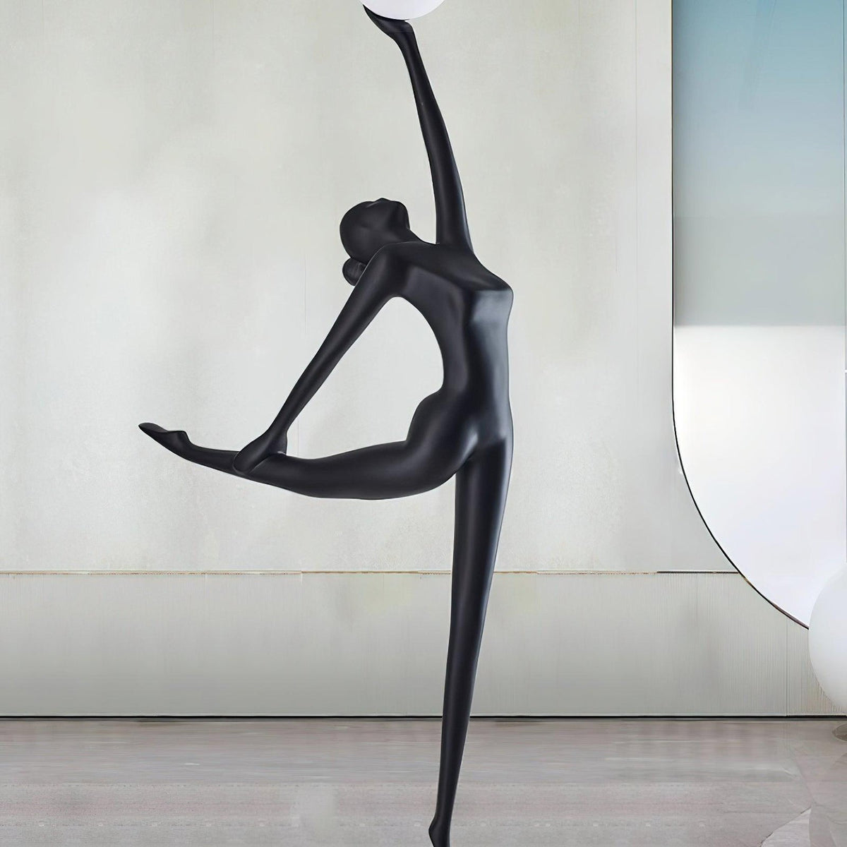 Rhythmic Gymnast Sculpture Floor Lamp - view 23