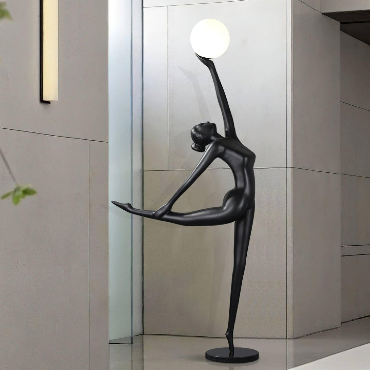Rhythmic Gymnast Sculpture Floor Lamp - view 14