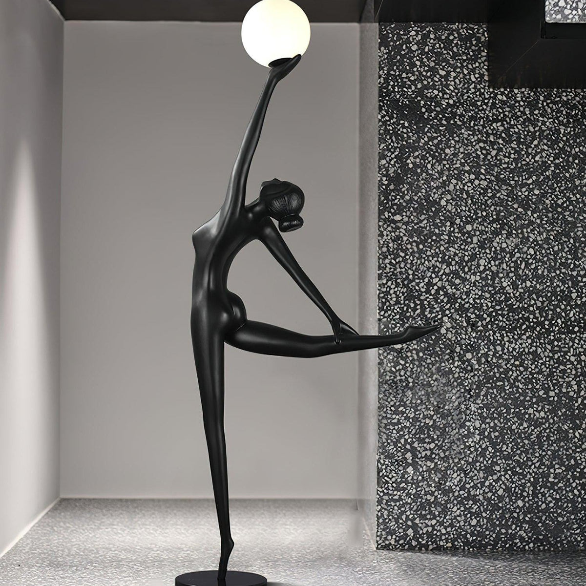 Rhythmic Gymnast Sculpture Floor Lamp - view 24