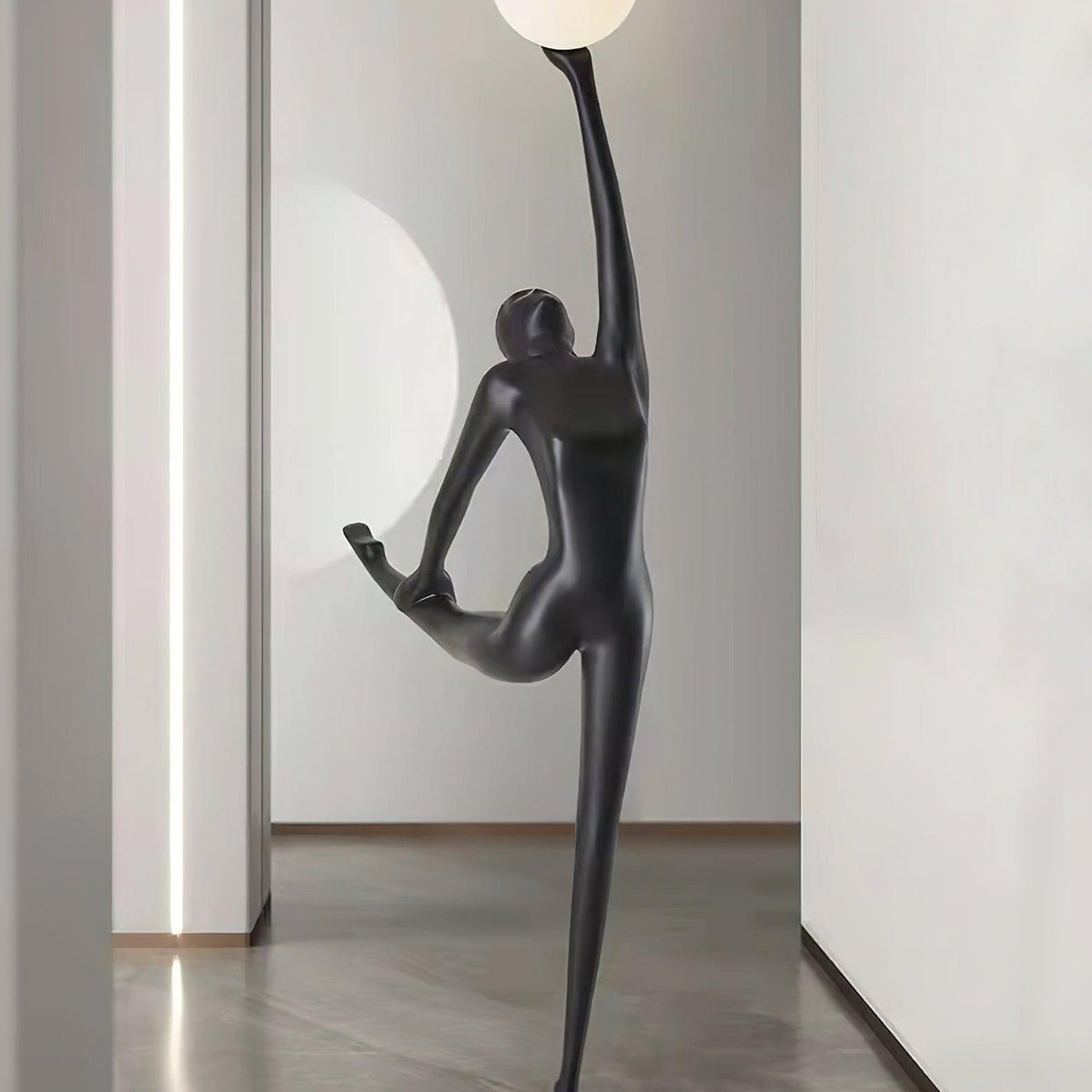 Rhythmic Gymnast Sculpture Floor Lamp - view 25