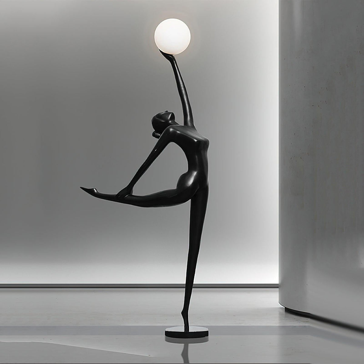 Rhythmic Gymnast Sculpture Floor Lamp - view 15