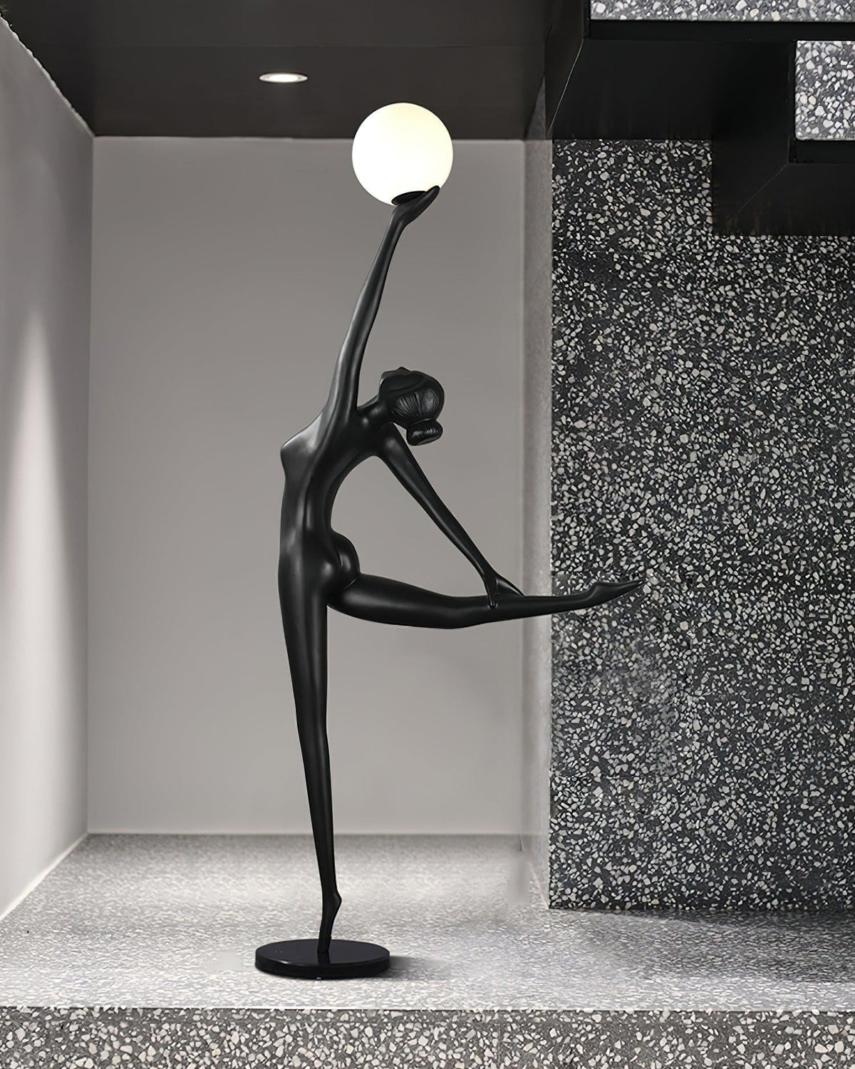 Rhythmic Gymnast Sculpture Floor Lamp - view 18