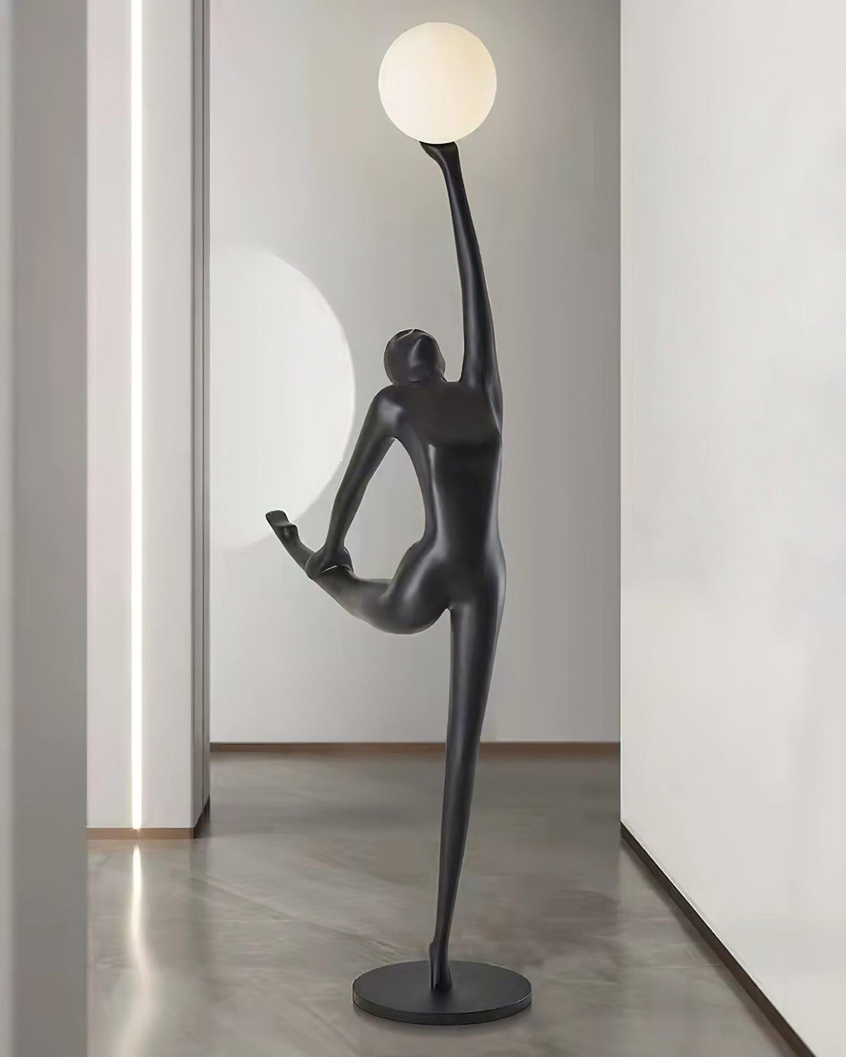 Rhythmic Gymnast Sculpture Floor Lamp - view 29
