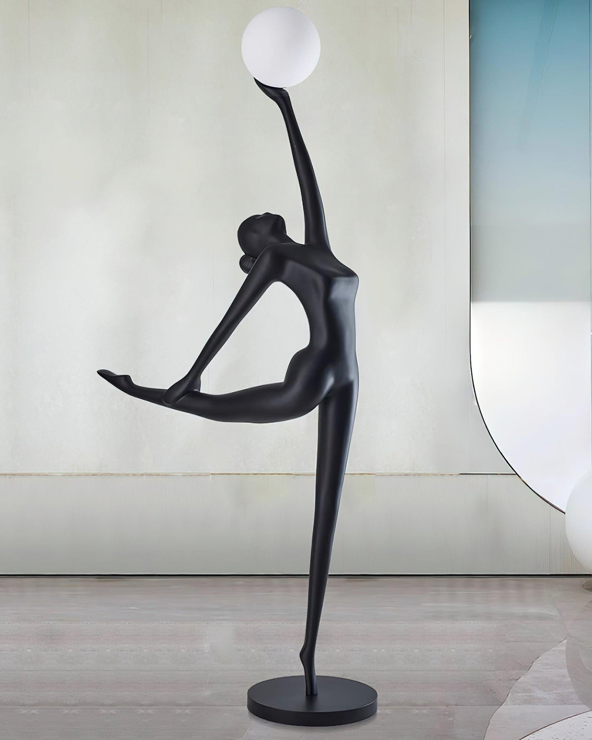 Rhythmic Gymnast Sculpture Floor Lamp - view 30