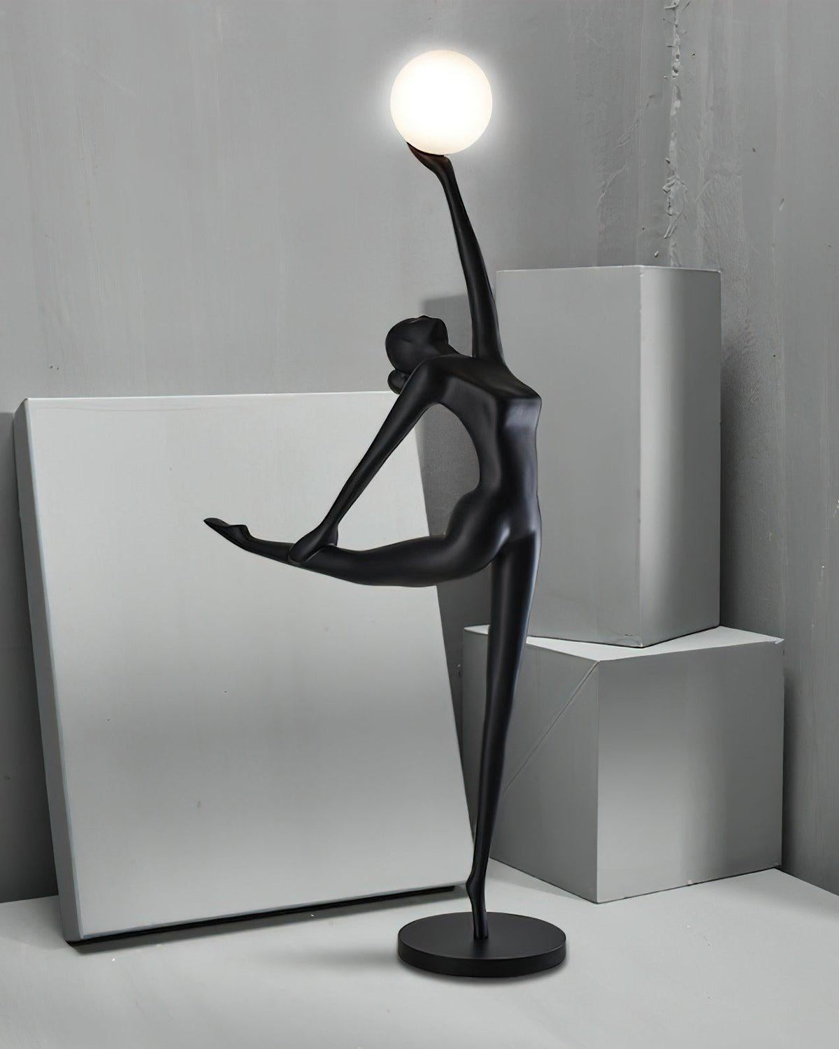 Rhythmic Gymnast Sculpture Floor Lamp - view 17