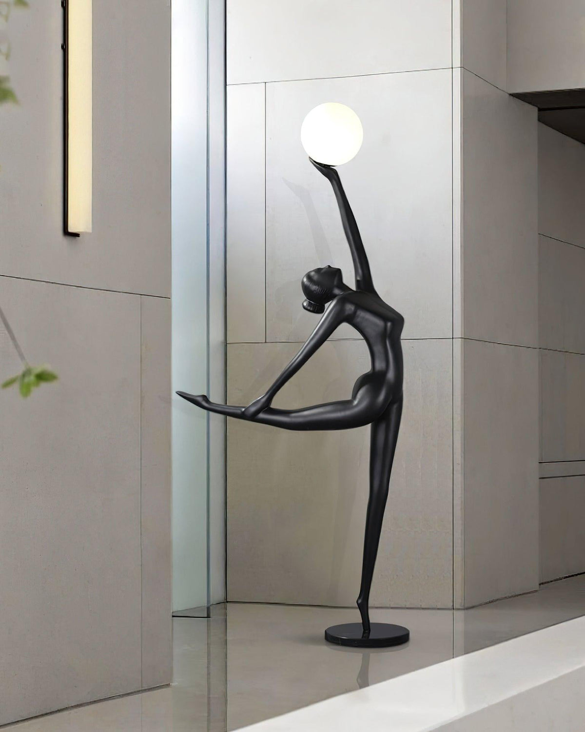 Rhythmic Gymnast Sculpture Floor Lamp - view 19