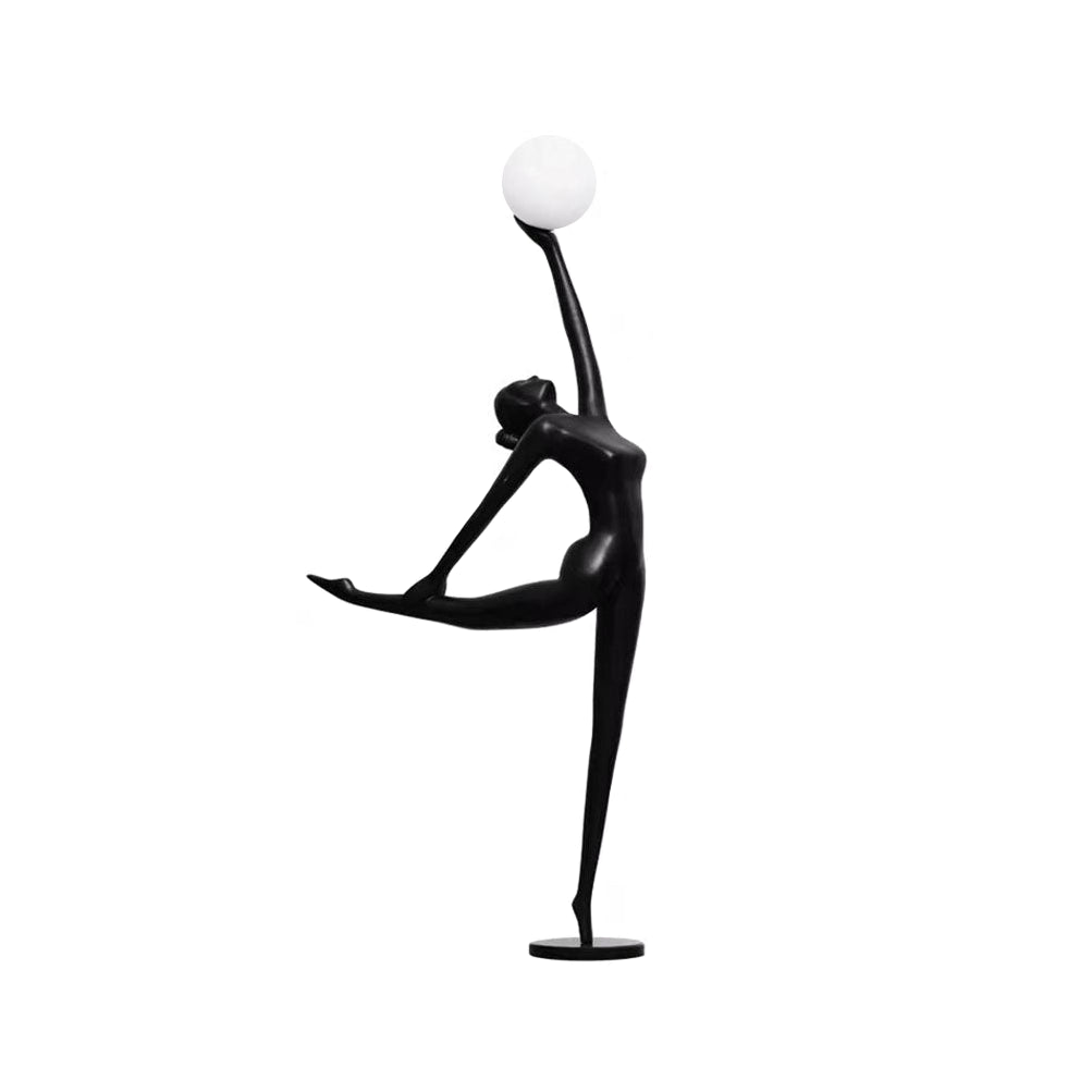 Rhythmic Gymnast Sculpture Floor Lamp - view 31