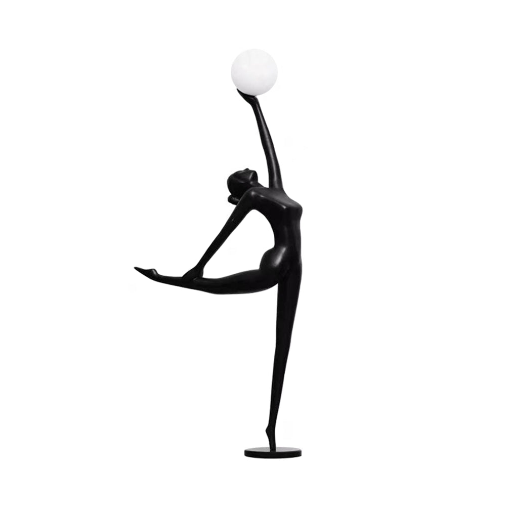 Rhythmic Gymnast Sculpture Floor Lamp - view 21