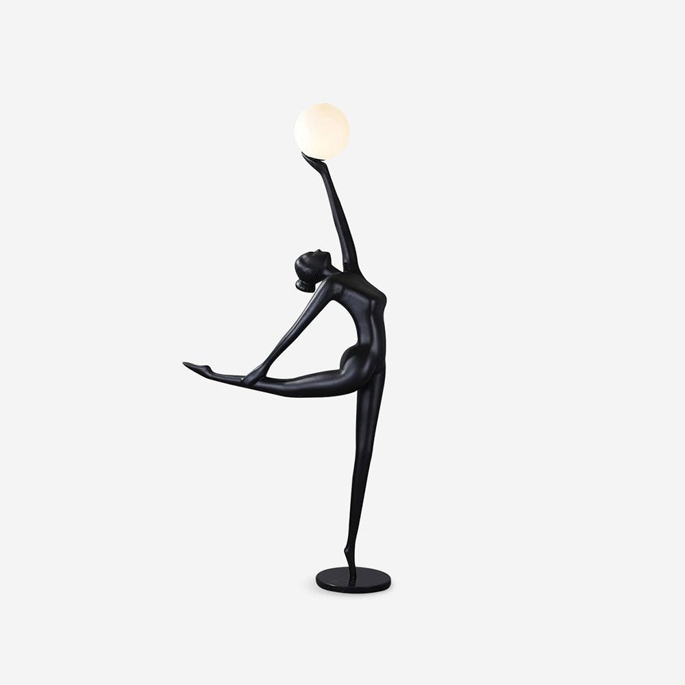 Rhythmic Gymnast Sculpture Floor Lamp - view 12
