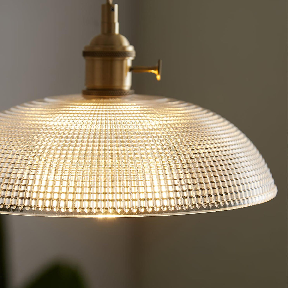 Ribbed Spiral Pendant Light - view 14