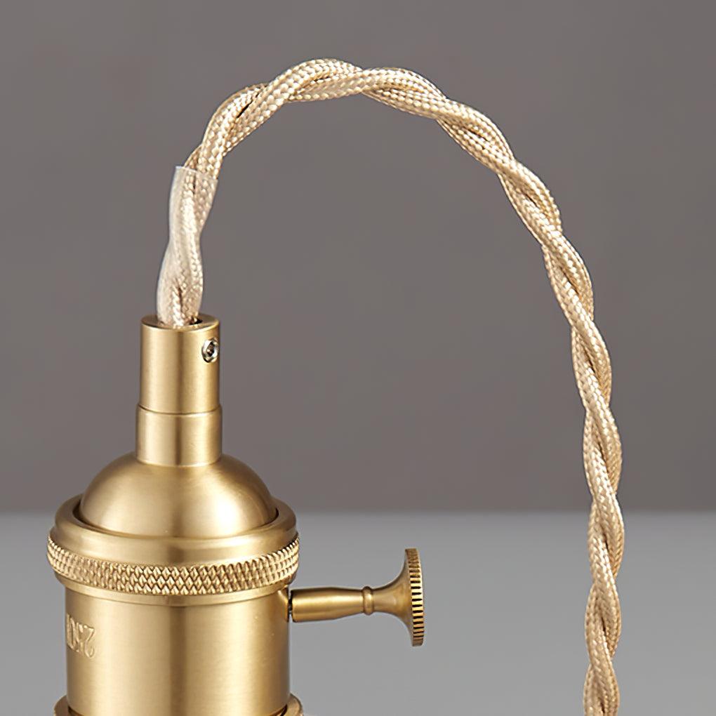 Ribbed Spiral Pendant Light - view 16
