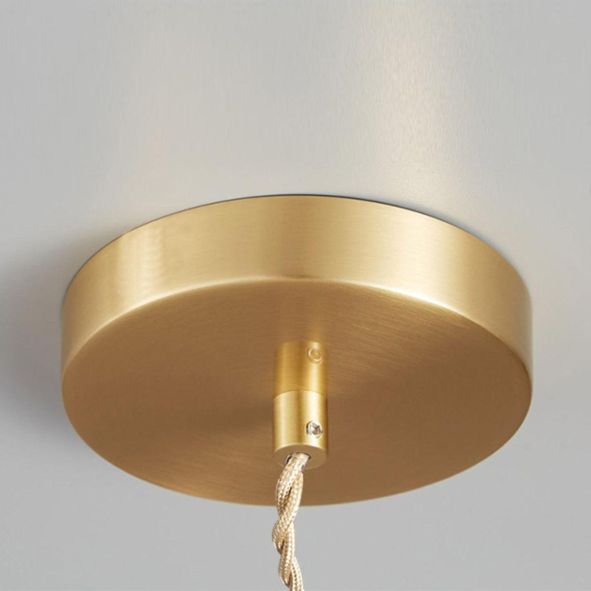 Ribbed Spiral Pendant Light - view 18