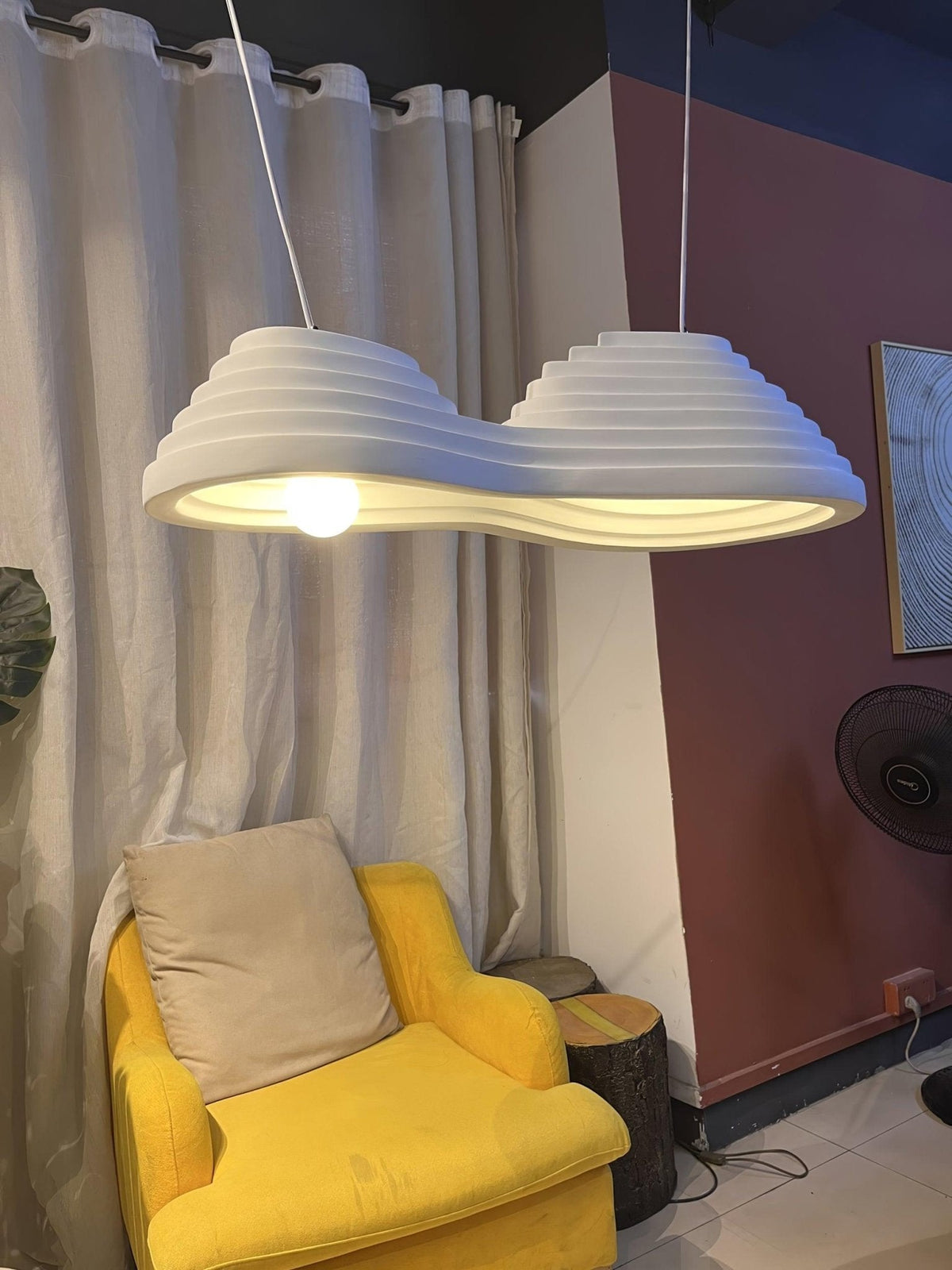 Rice Field Acoustic Pendant Lamp - view 30