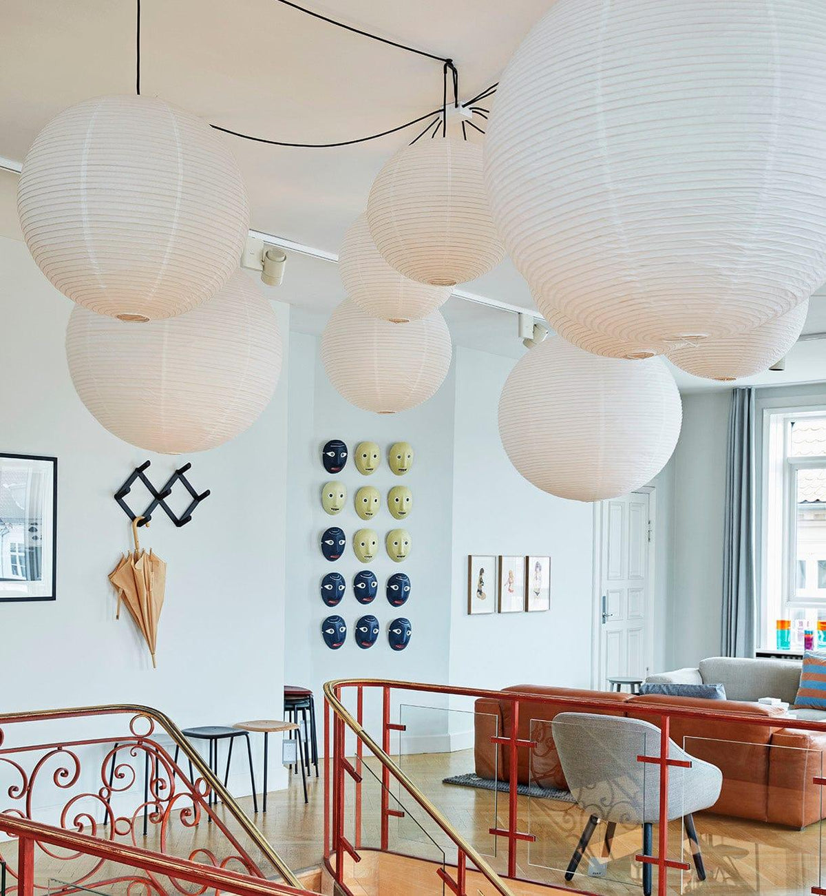 Washi Paper A Pendant Lamp - view 11