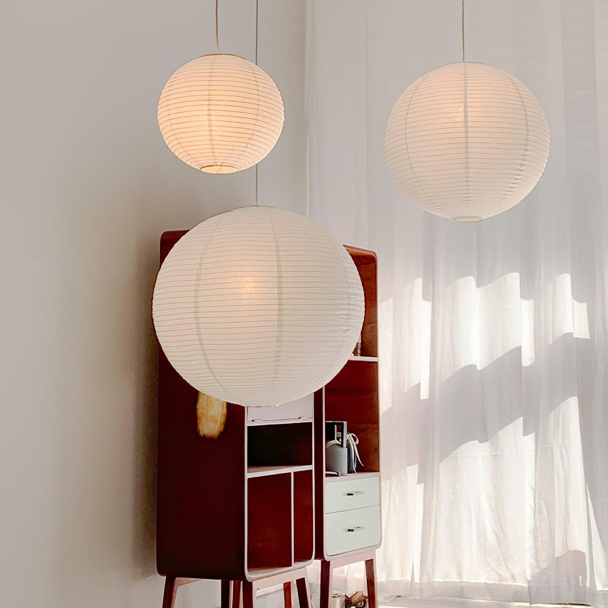 Washi Paper A Pendant Lamp - view 5